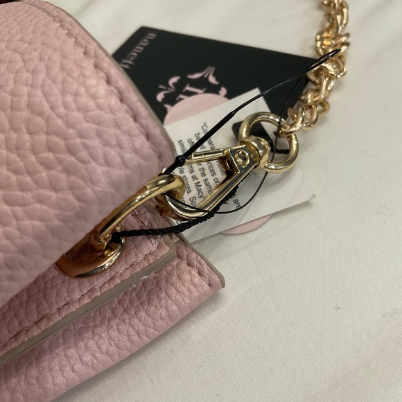 Nanette Lepore Francine Wallet Organizer Rose Quartz Crossbody Bag NWT - Picture 6 of 9